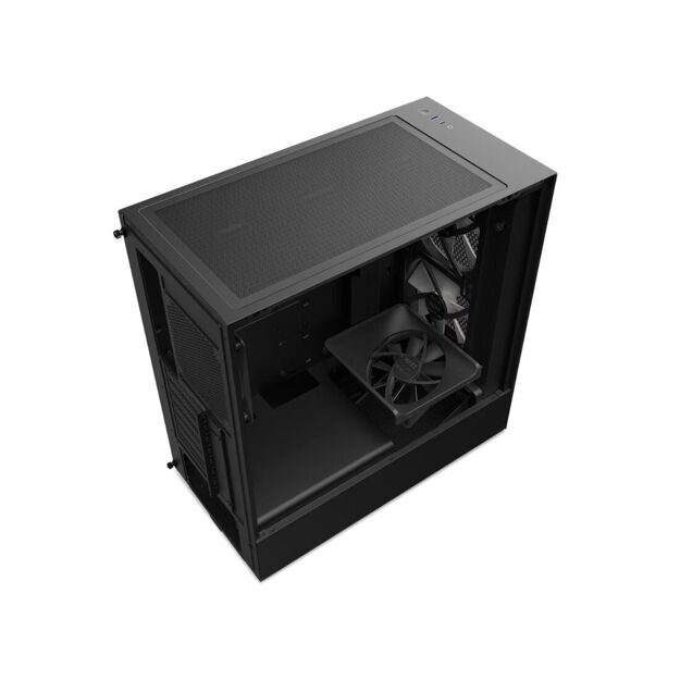 Компьютерный корпус NZXT H5 Flow RGB CC-H51FB-R1 Black без Б/П