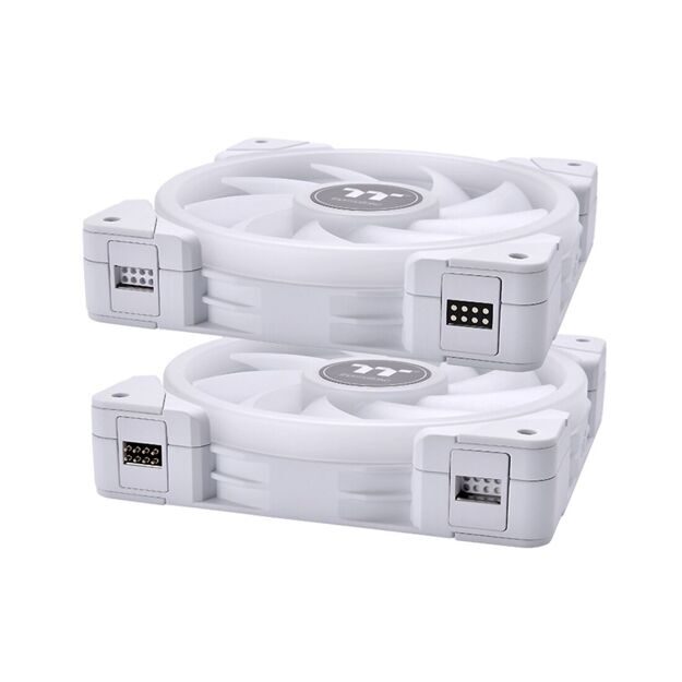 Кулер для компьютерного корпуса Thermaltake SWAFAN EX14 RGB PC Cooling Fan White (3-Fan Pack)