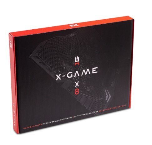 Охлаждающая подставка для ноутбука, X-Game, X8, 15,6"