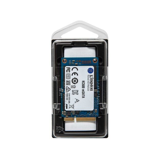 Твердотельный накопитель SSD Kingston SKC600MS/256G mSATA