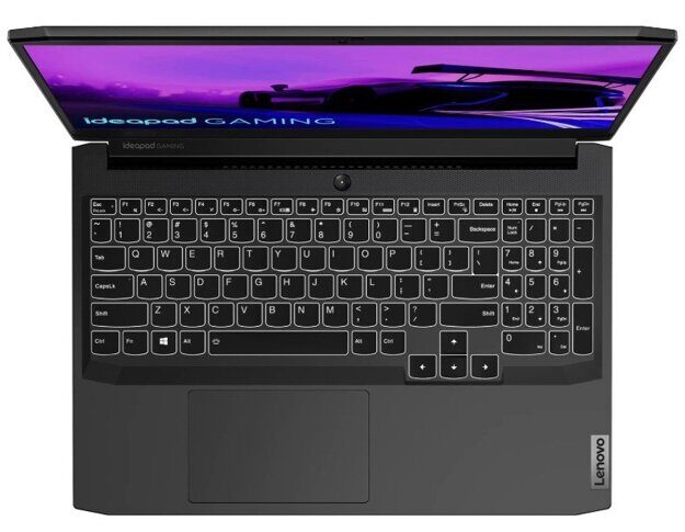 Ноутбук Lenovo IdeaPad Gaming 3 15IHU6 82K100Y6RU черный