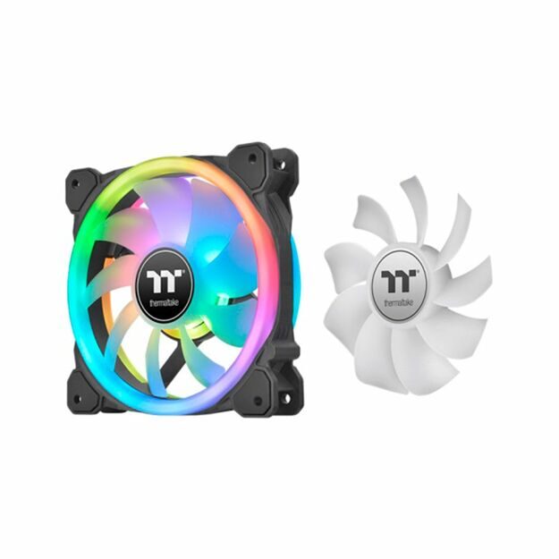 Кулер для компьютерного корпуса Thermaltake SWAFAN 14 RGB Radiator Fan TT Premium Edition (3-Fan Pac