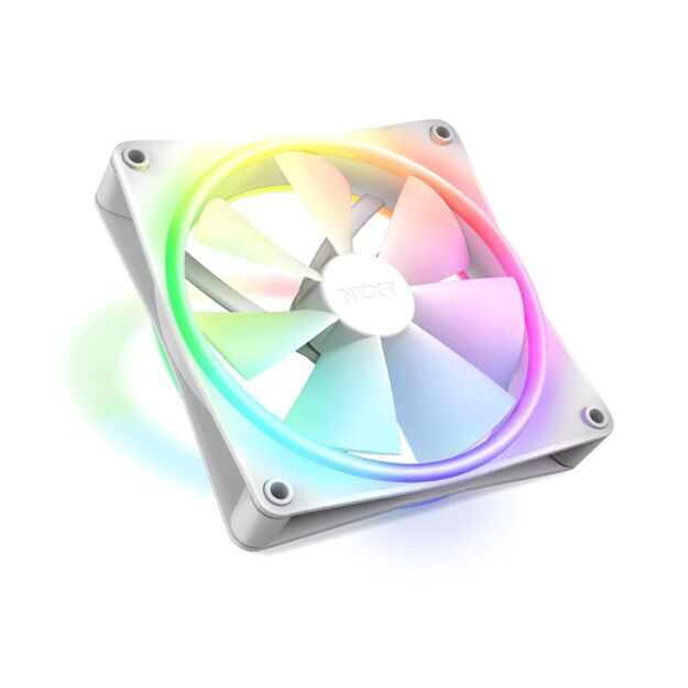 Кулер для компьютерного корпуса NZXT F140 RGB DUO RF-D14SF-W1 White