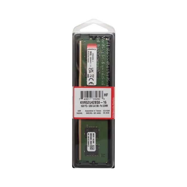 Модуль памяти Kingston KVR52U42BS8-16 DDR5 16GB